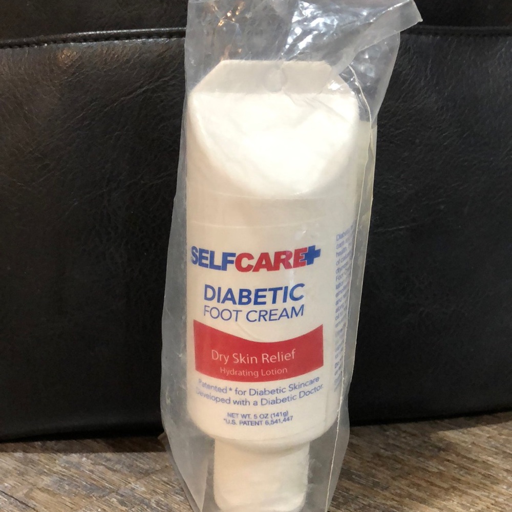 Self Care + Diabetic Foot Cream Dry Skin Relief 5oz